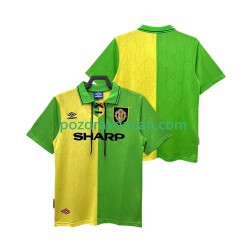 Nogometni Dresovi Manchester United 1992 Retro Muški Gostujući dres 1994 Kratkih Rukava