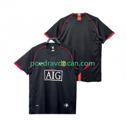 Nogometni Dresovi Manchester United 2007 Retro Muški Gostujući dres 2008 Kratkih Rukava