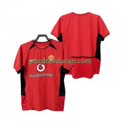 Nogometni Dresovi Manchester United Retro Muški Domaći dres 2002 2004 Kratkih Rukava