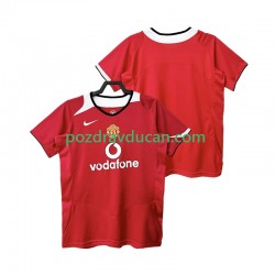 Nogometni Dresovi Manchester United 2005 Retro Muški Domaći dres 2006 Kratkih Rukava