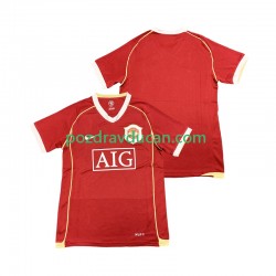 Nogometni Dresovi Manchester United 2007 Retro Muški Domaći dres 2006 Kratkih Rukava