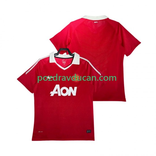 Nogometni Dresovi Manchester United Retro Muški Domaći dres 2011 2010 Kratkih Rukava