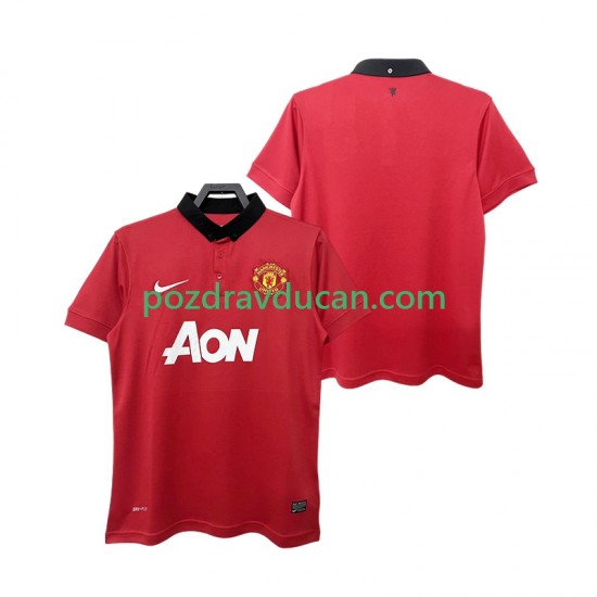 Nogometni Dresovi Manchester United 2013 2014 Retro Muški Domaći dres Kratkih Rukava