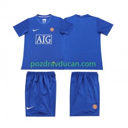 Nogometni Dresovi Manchester United 2009 Retro Dječji Treći dres 2008 Kratkih Rukava