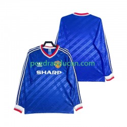 Nogometni Dresovi Manchester United 1986 1988 Retro Muški Treći dres Dugi Rukav