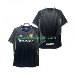 Nogometni Dresovi Manchester United Retro Muški Treći dres 1998 1999 Kratkih Rukava