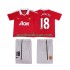 Nogometni Dresovi Manchester United SCHOLES 18 Retro Dječji Domaći dres 2011 2010 Kratkih Rukava