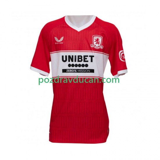 Nogometni Dresovi Middlesbrough Muški Domaći dres 2025-2026 Kratkih Rukava