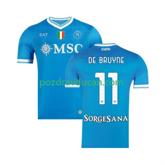 Nogometni Dresovi Napoli Kevin De Bruyne 11 Muški Domaći dres 2025-2026 Kratkih Rukava