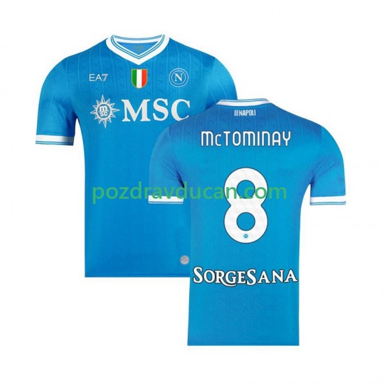 Nogometni Dresovi Napoli Scott McTominay 8 Muški Domaći dres 2025-2026 Kratkih Rukava