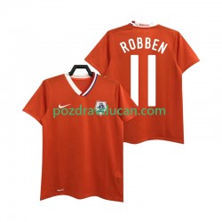 Nogometni Dresovi Nizozemska ROBBEN 11 Retro Muški Domaći dres 2008 Kratkih Rukava