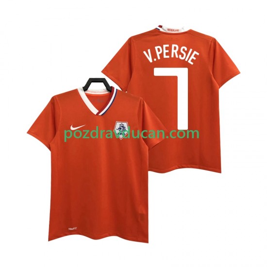 Nogometni Dresovi Nizozemska Robin van Persie 7 Retro Muški Domaći dres 2008 Kratkih Rukava