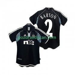 Nogometni Dresovi Newcastle United BARTON 2 2000 2001 Retro Muški Gostujući dres Kratkih Rukava