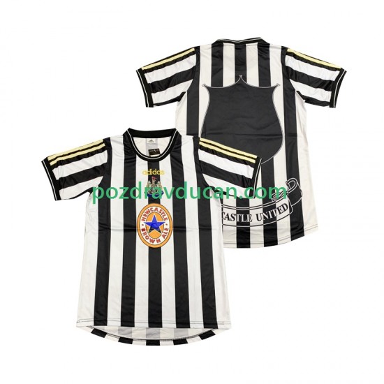 Nogometni Dresovi Newcastle United 1997 Retro Muški Domaći dres 1999 Kratkih Rukava