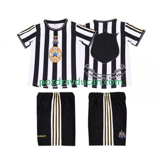 Nogometni Dresovi Newcastle United 1997 Retro Dječji Domaći dres 1999 Kratkih Rukava