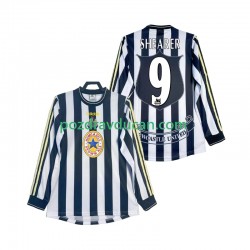 Nogometni Dresovi Newcastle United SHEARER 9 1997 Retro Muški Domaći dres 1999 Dugi Rukav