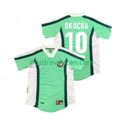 Nogometni Dresovi Nigerija OKOCHA 10 Retro Muški Domaći dres 1998 Kratkih Rukava
