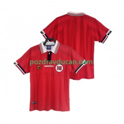 Nogometni Dresovi Norveška Retro Muški Domaći dres 1998 Kratkih Rukava