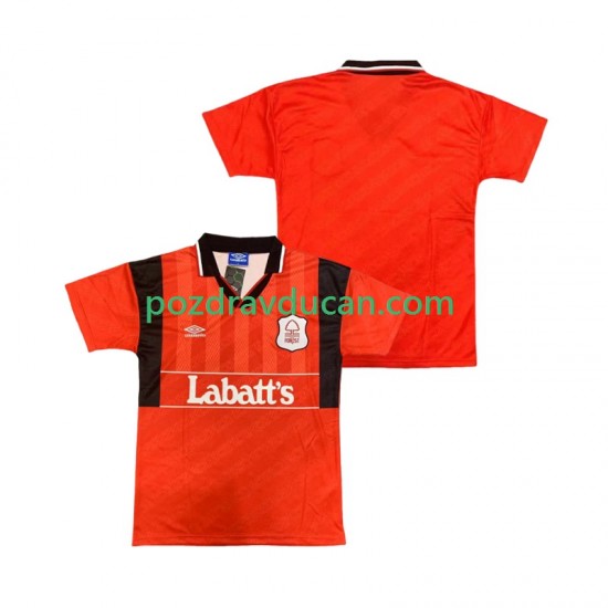 Nogometni Dresovi Nottingham Forest 1995 Retro Muški Domaći dres 1994 Kratkih Rukava
