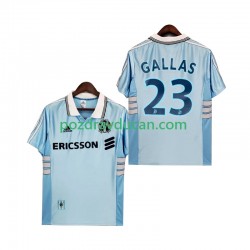Nogometni Dresovi Olympique de Marseille Gallas 23 Retro Muški Gostujući dres 1998 1999 Kratkih Rukava