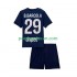 Nogometni Dresovi Paris Saint-Germain Bradley Barcola 29 Dječji Domaći dres 2025-2026 Kratkih Rukava