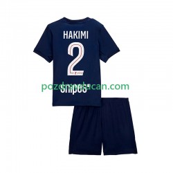 Nogometni Dresovi Paris Saint-Germain Hakimi 2 Dječji Domaći dres 2025-2026 Kratkih Rukava