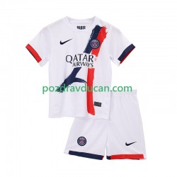 Nogometni Dresovi Paris Saint-Germain Dječji Gostujući dres 2025-2026 Kratkih Rukava