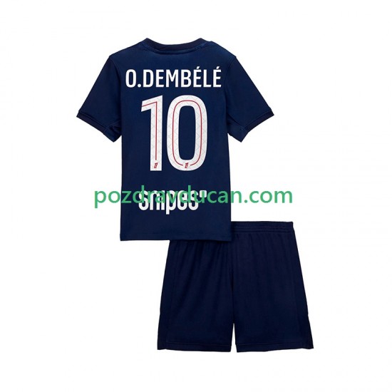Nogometni Dresovi Paris Saint-Germain Ousmane Dembele 10 Dječji Domaći dres 2025-2026 Kratkih Rukava
