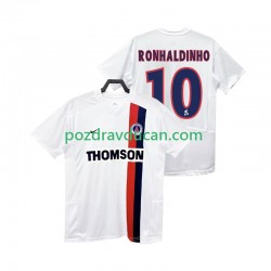 Nogometni Dresovi Paris Saint-Germain RONHALDINHO 10 2003 Retro Muški Gostujući dres 2002 Kratkih Rukava