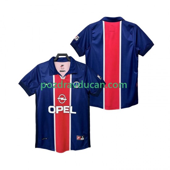 Nogometni Dresovi Paris Saint-Germain Retro Muški Domaći dres 1998 1999 Kratkih Rukava