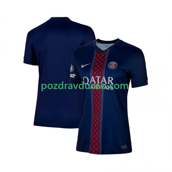 Nogometni Dresovi Paris Saint-Germain Ženski Domaći dres 2025-2026 Kratkih Rukava
