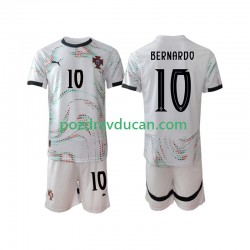 Nogometni Dresovi Portugal Bernardo Silva 10 Dječji Gostujući dres 2025-2026 Kratkih Rukava