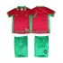 Nogometni Dresovi Portugal Retro Dječji Domaći dres 1998 Kratkih Rukava