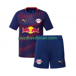 Nogometni Dresovi RB Leipzig Dječji Gostujući dres 2025-2026 Kratkih Rukava
