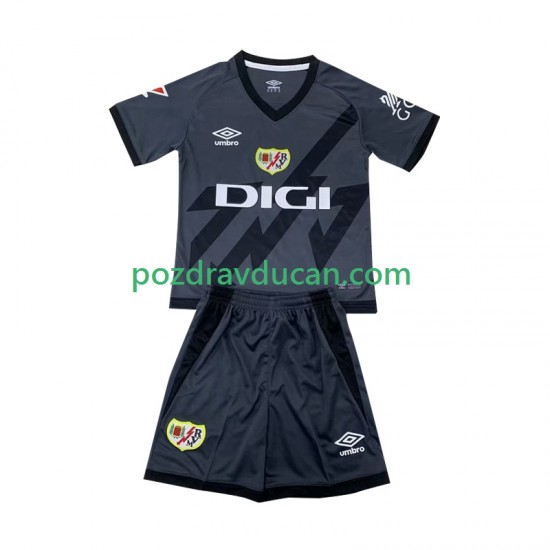 Nogometni Dresovi Rayo Vallecano Dječji Treći dres 2024-2025 Kratkih Rukava