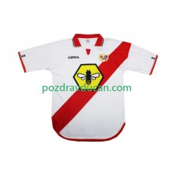 Nogometni Dresovi Rayo Vallecano 2000 2001 Retro Muški Domaći dres Kratkih Rukava