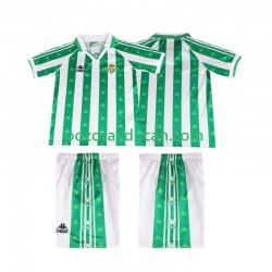 Nogometni Dresovi Real Betis 1996 1997 Retro Dječji Domaći dres Kratkih Rukava