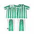 Nogometni Dresovi Real Betis 1996 1997 Retro Dječji Domaći dres Kratkih Rukava
