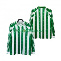 Nogometni Dresovi Real Betis 1996 1997 Retro Muški Domaći dres Dugi Rukav