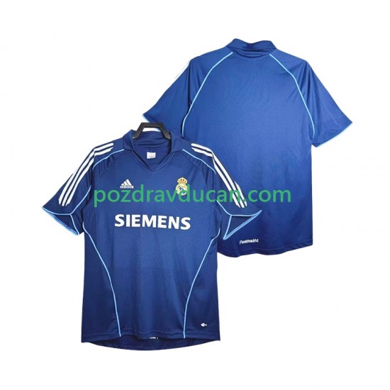 Nogometni Dresovi Real Madrid 2005 Retro Muški Gostujući dres 2006 Kratkih Rukava