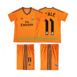 Nogometni Dresovi Real Madrid BALE 11 2013 2014 Retro Dječji Treći dres Kratkih Rukava