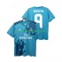 Nogometni Dresovi Real Madrid BENZEMA 9 2017 2018 Retro Muški Treći dres Kratkih Rukava