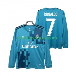 Nogometni Dresovi Real Madrid CRISTIANO RONALDO 7 2017 2018 Retro Muški Treći dres Dugi Rukav