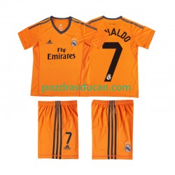 Nogometni Dresovi Real Madrid Cristiano Ronaldo 7 2013 2014 Retro Dječji Treći dres Kratkih Rukava