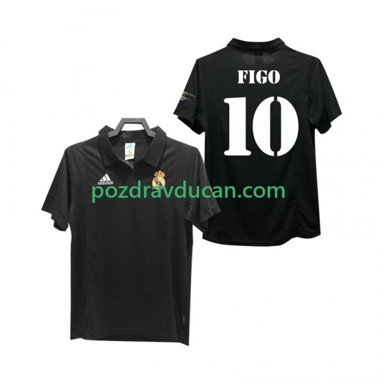 Nogometni Dresovi Real Madrid FIGO 10 2003 Retro Muški Gostujući dres 2002 Kratkih Rukava