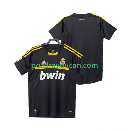 Nogometni Dresovi Real Madrid 2012 Vratar Retro Muški Gostujući dres 2011 Kratkih Rukava