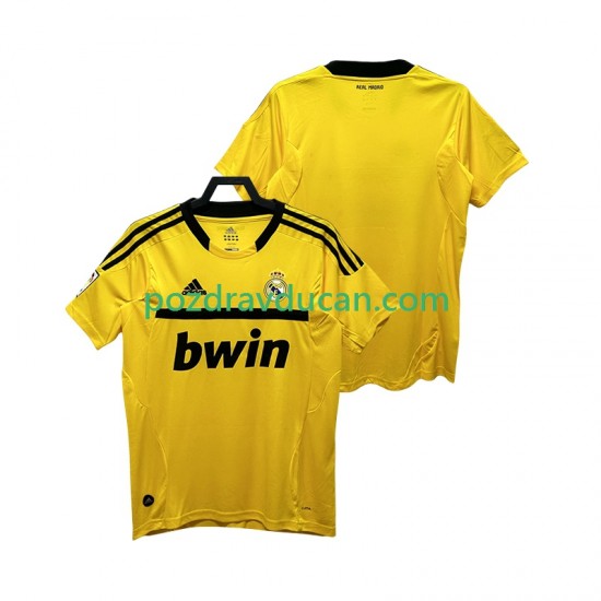 Nogometni Dresovi Real Madrid 2012 Vratar Retro Muški Domaći dres 2011 Kratkih Rukava