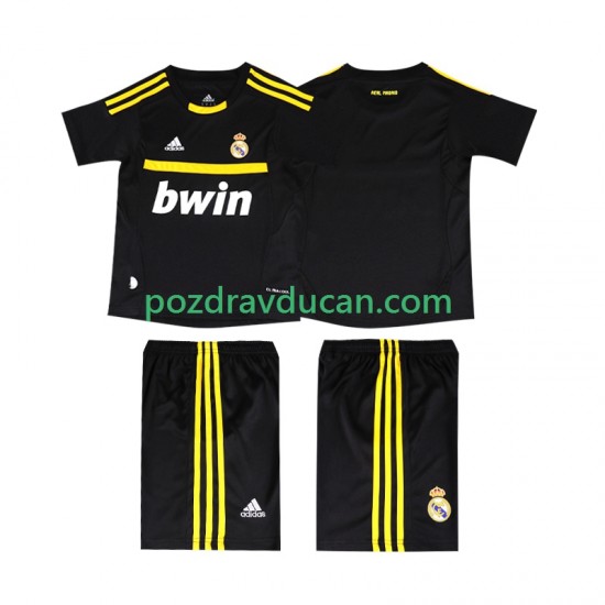 Nogometni Dresovi Real Madrid -2012 Vratar Retro Dječji Domaći dres 2011 Kratkih Rukava