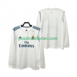 Nogometni Dresovi Real Madrid 2017 2018 Retro Muški Domaći dres Dugi Rukav