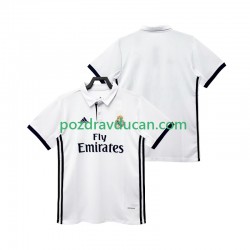 Nogometni Dresovi Real Madrid 2017 2018 Retro Muški Domaći dres Kratkih Rukava